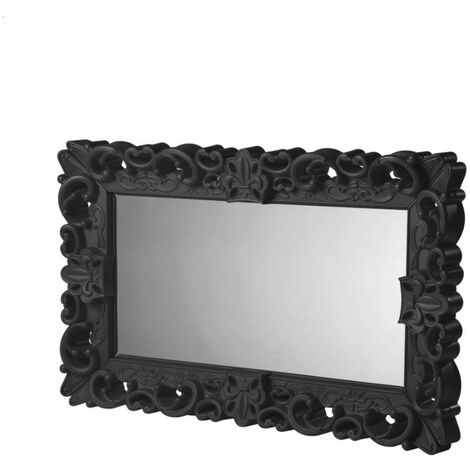 Mirror of Love  Nero - Medio  specchio di design originale Slide colorato moderno barocco camera ingresso sala da pranzo salotto
