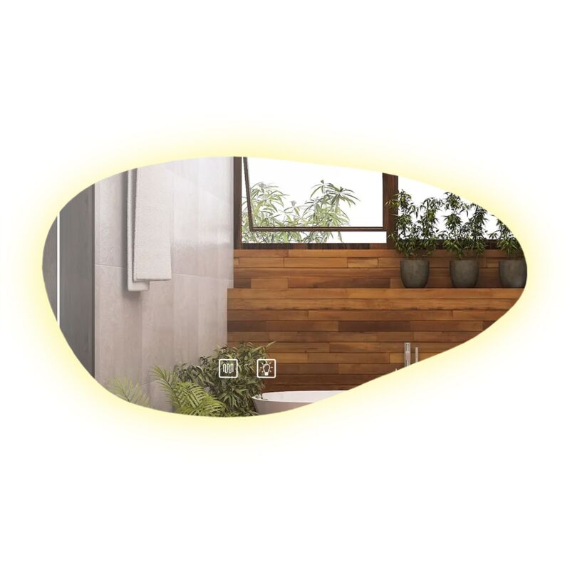 Rea Mirror P11386 Led Cloud A 100x60cm