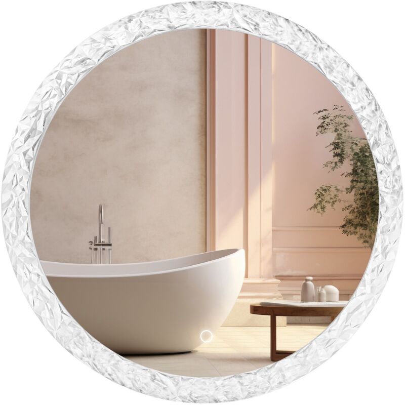 Rea - Mirror Led Yh-3562 60cm Transparent
