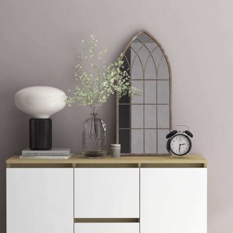 Mirror Sand 70x30 cm Iron for Indoor Use vidaXL