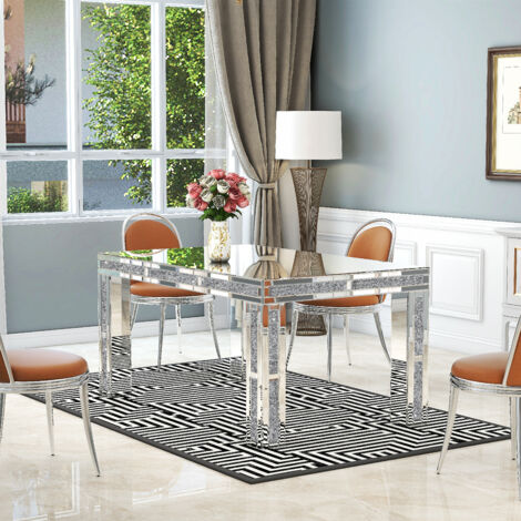 Mirrored Dining Table