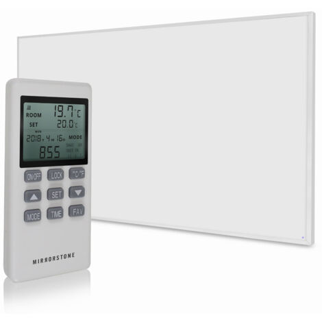 Mirrorstone 580W NXTGEN Wi-Fi Infrared Heating Panel - Electric Panel Heater-Wall Mounted