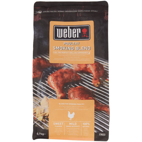 MISCELA CHIPS WEBER P/POLLAME 0,7 KG
