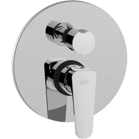 Miscelatore ad incasso doccia Ø 200 mm Paffoni serie Sly SY018CR  Cromato - Ottone