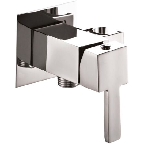 Miscelatore ad incasso quadrato con supporto M 1/2"