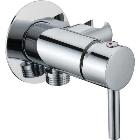 Miscelatore ad incasso tondo con supporto M 1/2"