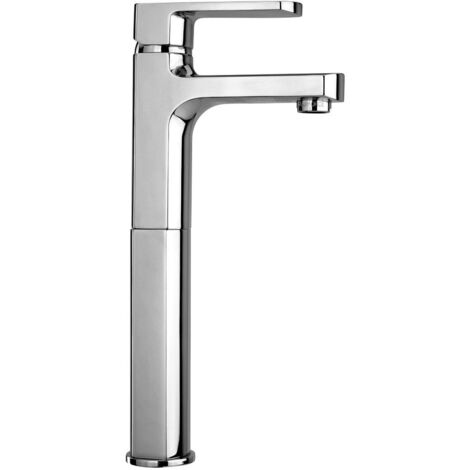 Miscelatore alto 292.5 mm per lavabi a bacinella Paini Ovo 86CR205LL  Cromo - Senza piletta di scarico