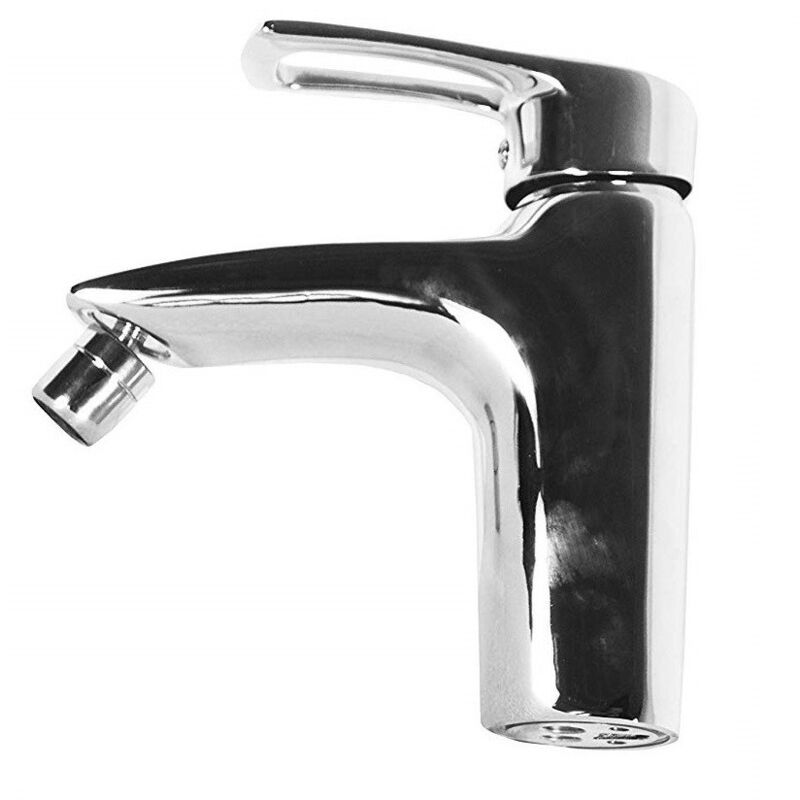Trade Shop - Miscelatore Bagno Lavandino 52949 Filtro Mobile Piletta Scarico Doppio Foro -