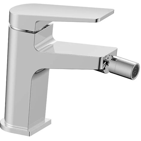 Miscelatore Bidet Cromo Con Piletta Click Clack Sun - Spazio