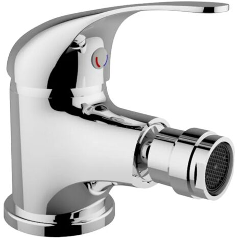 Miscelatore bidet in ottone cromato con piletta di scarico  Fast