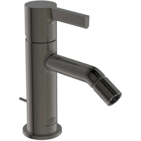 Miscelatore bidet JOY sporgenza 110 mm magnetico grigio con piletta IDEAL STANDARD