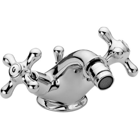 Miscelatore bidet Paffoni in ottone cromato con piletta di scarico inclusa