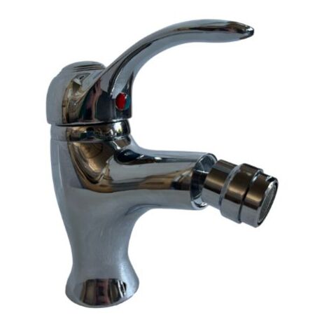 Miscelatore bidet Prestige senza scarico in ottone cromo con