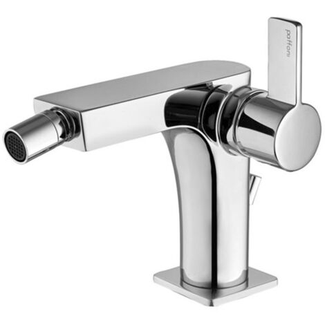 Miscelatore bidet Rock con scarico in ottone cromo di Paffoni