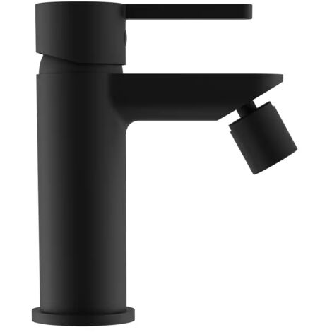 Miscelatore Bidet senza Scarico in Ottone Nero Opaco Mod. Virna