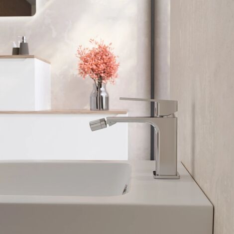 Miscelatore Bidet senza Scarico Slim in Ottone Cromato Mod. Ingrid