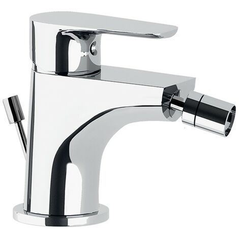 Miscelatore Bidet Serie Eco Cromato con Piletta automatica