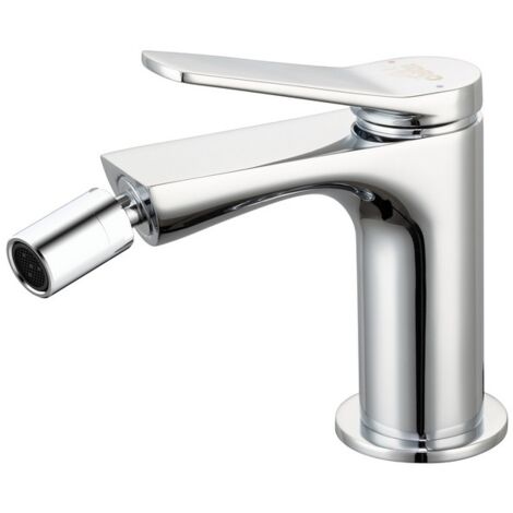 Miscelatore Bidet Serie Mars con Piletta Click Clack Cromato