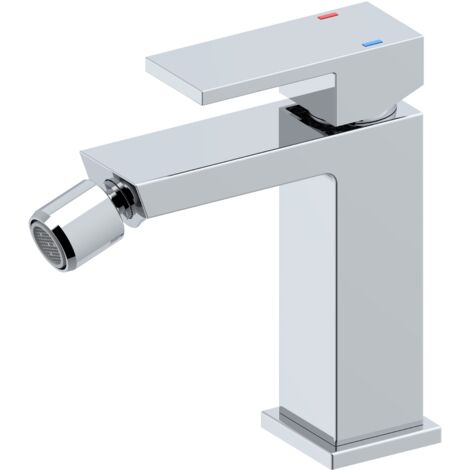 Miscelatore Bidet Serie Rubik Cromato