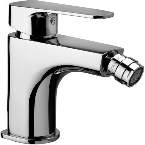 Miscelatore bidet Sly senza scarico in ottone cromo di Paffoni