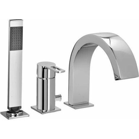Miscelatore bordo vasca con bocca in ottone Paffoni RINGO-WEST RIN040L-WS040L