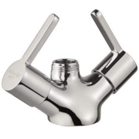 Miscelatore con leve per lavello Idral 09440/LDC Cromato - Ottone