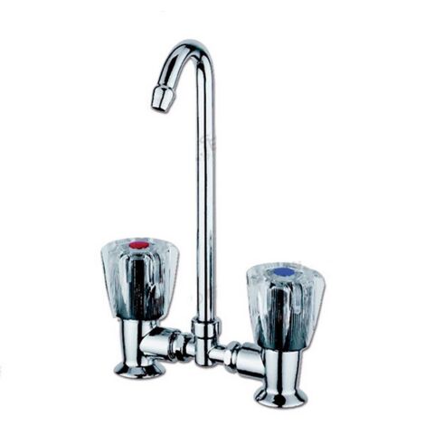 Miscelatore CRISTAL con canna abbattibile