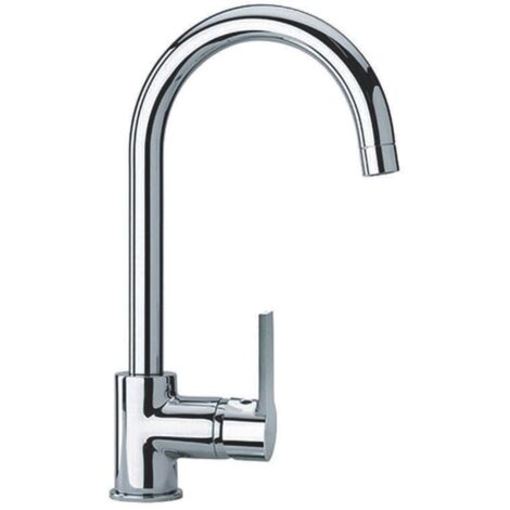 Miscelatore cucina mix lavello rubinetto colore cromo lucido mod posillipo