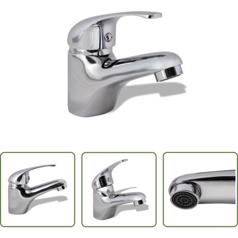 Miscelatore da bagno -  Rubinetto Miscelatore da Lavandino Cromo