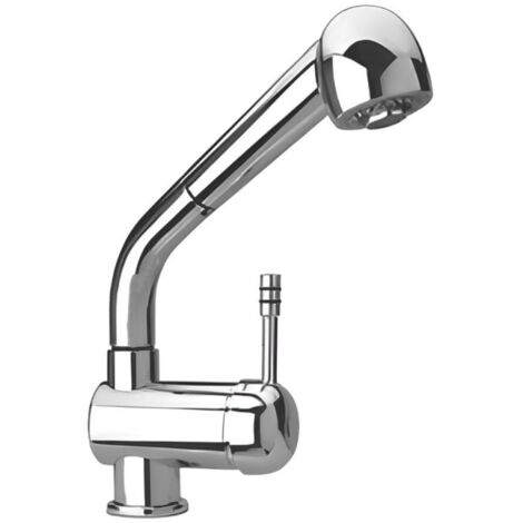 Miscelatore da cucina cromato con doccetta estraibile - Paini 64CR566