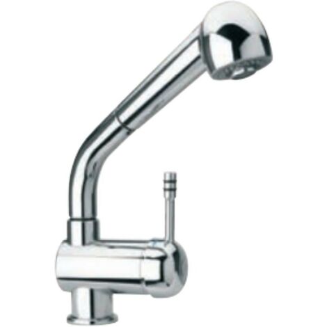 Miscelatore da cucina cromato con doccetta estraibile Paini 64CR568 28,8 cm, 19 cm, 5 cm
