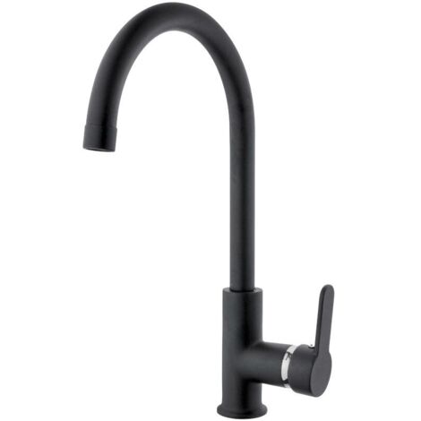 Miscelatore da cucina granito plus nero 285320
