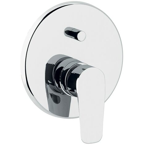 Miscelatore Doccia a Incasso Cromo con Deviatore Serie Eco