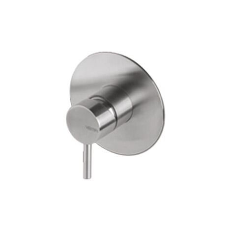 Miscelatore doccia acciaio inox Vema TIBER STEEL V17131 Satinato