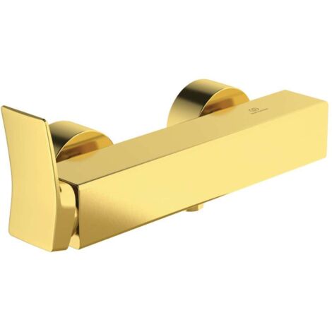 Miscelatore doccia CHECK esterno spazzolato oro IDEAL STANDARD