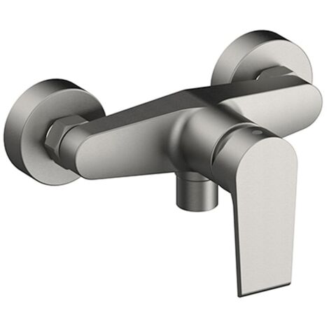 Miscelatore doccia esterno Mariani serie Artic in ottone spazzolato