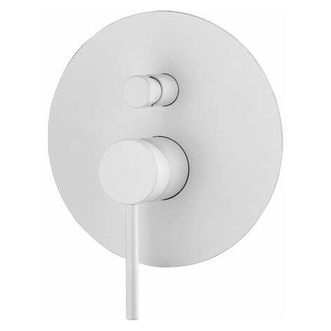 Miscelatore doccia incasso 2 uscite bianco opaco Gattoni Easy 2234/22BO  Bianco opaco - 2 Uscite