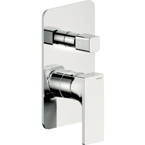 Miscelatore doccia incasso a 2 vie in ottone cromato Nobili Seven SE124100/ECR  Cromo