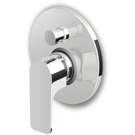 Miscelatore doccia incasso con deviatore cromato Zucchetti WIND