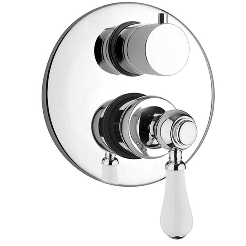Jacuzzi Miscelatore Incasso Doccia Tosca Con Deviatore In Ottone Cr...