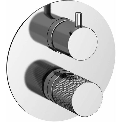 Miscelatore doccia incasso con deviatore Paini Cox Grip 7GCR6911 Cromo - 2 Uscite