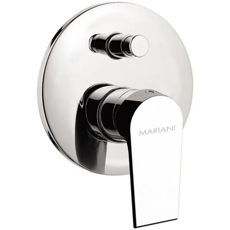 Miscelatore doccia incasso cromato con deviatore Mariani serie Artic