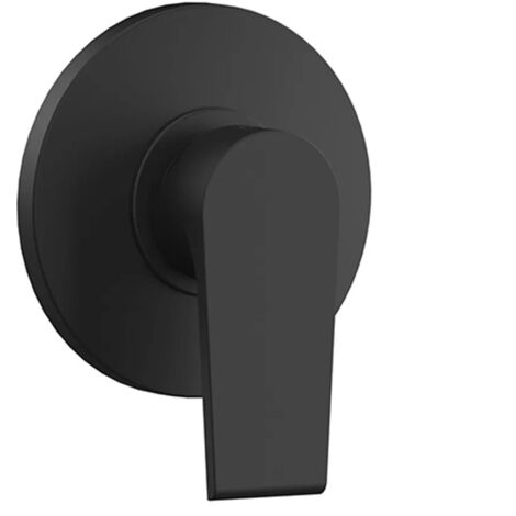 Miscelatore doccia incasso Mariani serie Artic in ottone nero opaco