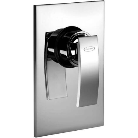 Miscelatore doccia incasso monoleva Jacuzzi  rubinetteria Ray ottone cromato 0IO00410JA00
