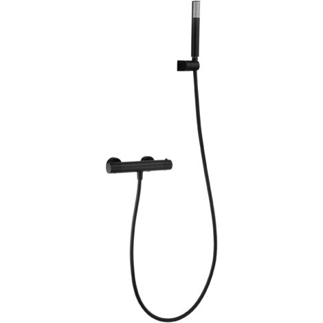 Miscelatore Doccia Termostatico Monza Nero Opaco Imex Imex Btm039 5ng