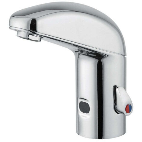 Miscelatore elettronico per lavabo serie one a fotocellula con alimentazione a batteria idral 02512