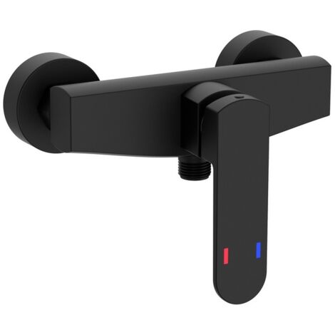 Miscelatore Esterno Doccia Serie Rover Nero
