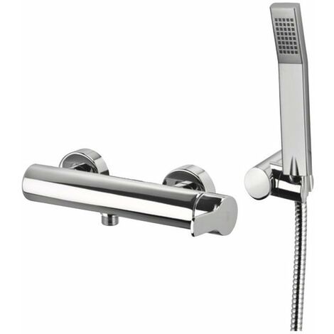 Miscelatore esterno per doccia Paffoni serie West WS168DCR  Cromato - Ottone
