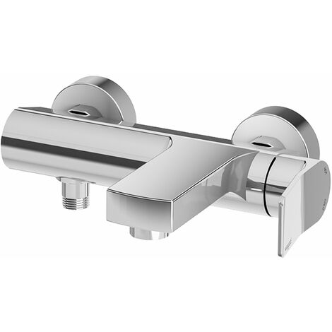 Miscelatore esterno per vasca con deviatore Paffoni serie Tilt TI022CR  Cromato - Ottone