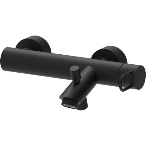 Miscelatore esterno per vasca Paffoni serie Joker JK022NO  Ottone - Nero opaco